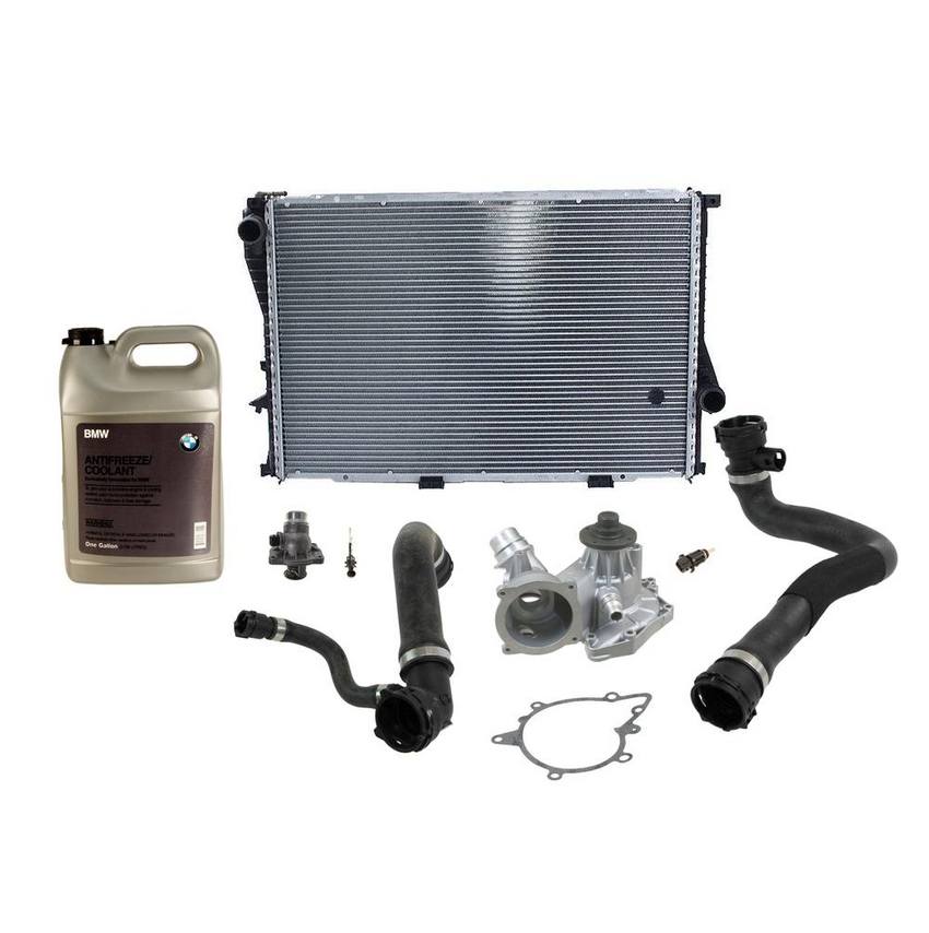 Bmw Cooling System Service Kit With Automatic Transmission 82141467704 Eeuroparts Kit 